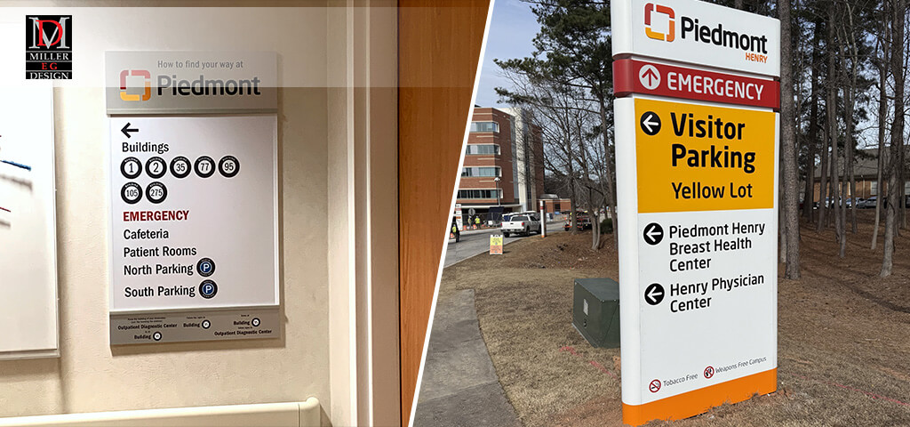 Miller Design Interior vs. Exterior Signs Which Wayfinding Solution Does Your Facility Need 1